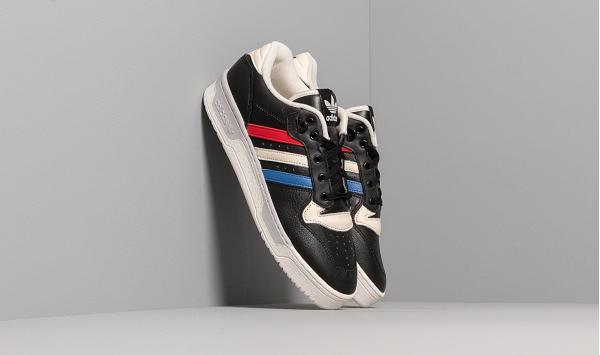 adidas Rivalry Low Core Black/ Cloud White/ Core White