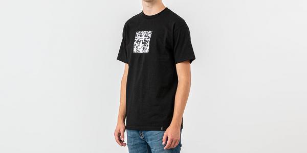 HUF Panthera Box Logo Tee Black