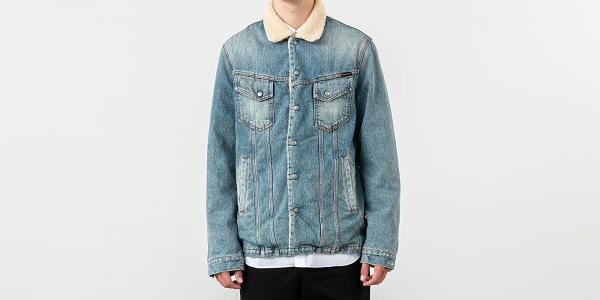 Nudie Jeans Lenny Jacket Favourite Shade Denim Blue