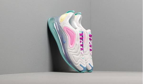 Nike W Air Max 720 White/ Light Aqua-Chalk Blue-Psychic Pink