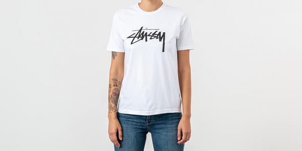 Stüssy Stock Tee White