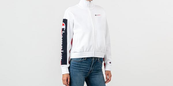 Champion Track Jacket White