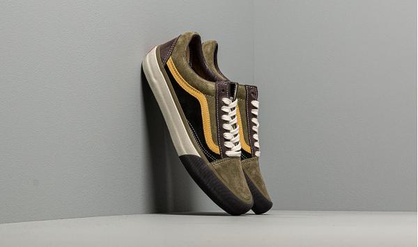 Vans Old Skool VLT LX (Suede/Leather) Shale/ Stone Gray
