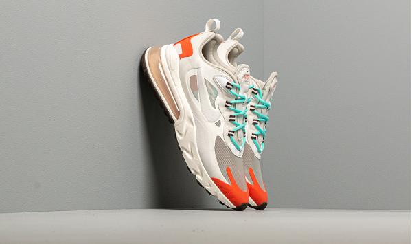 Nike W Air Max 270 React Lt Beige Chalk/ Platinum Tint