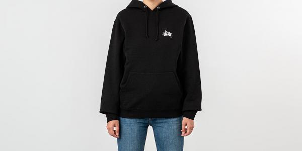 Stussy Basic Stussy Hoodie Black