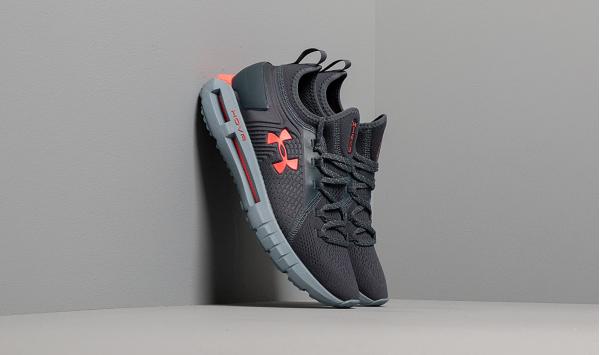 Under Armour HOVR Phantom SE Wire/ Ash Gray/ Beta Red