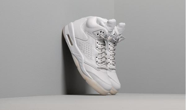 Air Jordan 5 Retro Premium Pure Platinum/ Pure Platinum