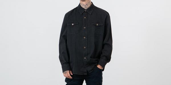 Our Legacy New Frontier Shirt Black Denim