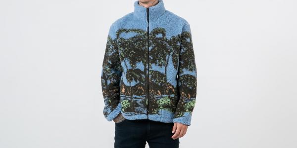 Stüssy Hawaiian Jacquard Mock Blue