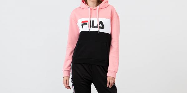 FILA Lori Hoody Black/ Pink/ White