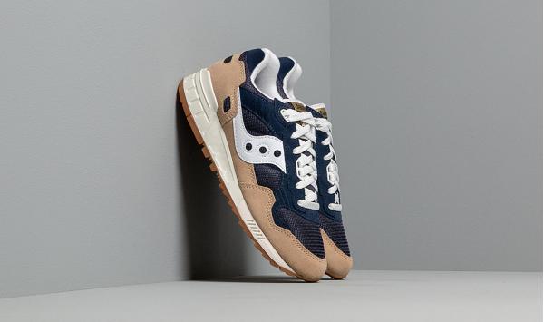 Saucony Shadow 5000 Tan/ Navy/ White