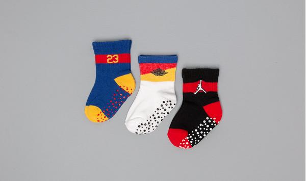 Jordan 3 Pair Socks Multicolor