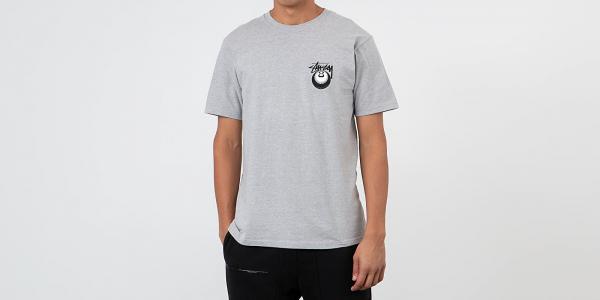 Stüssy Cobra 8 Tee Ash Heather