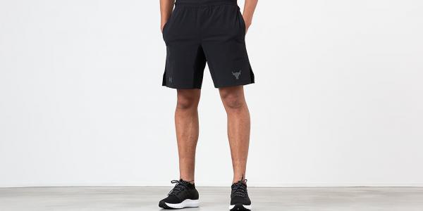 Under Armour Project Rock Training Shorts Black