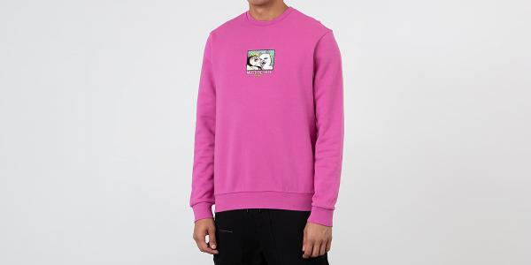 RIPNDIP Lady Friend Crewneck Fuchsia