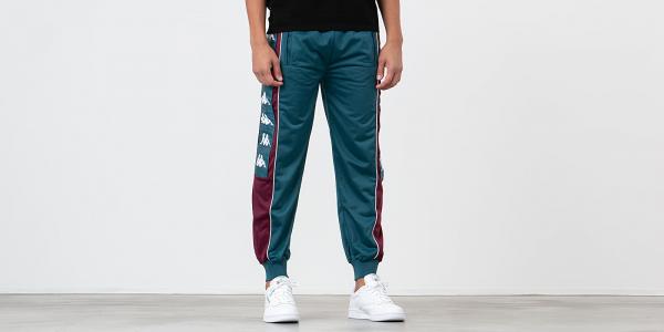 Kappa Banda Alenz Pants Petrol/ Violet/ White