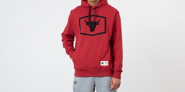 Under Armour Project Rock Hoodie Red