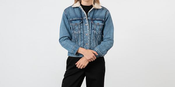 Levi's® Ex-Boyfriend Trucker Jacket Blue