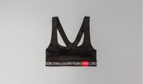 Calvin Klein Bold 1981 Bralette Black