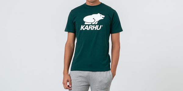 Karhu Basic Logo Tee June Bug/ White