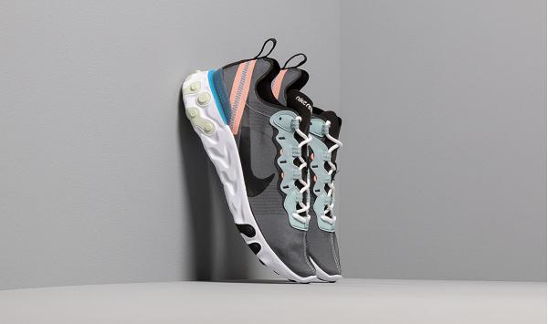 Nike React Element 55 Ocean Cube/ Black-Pink Quartz-Blue Hero