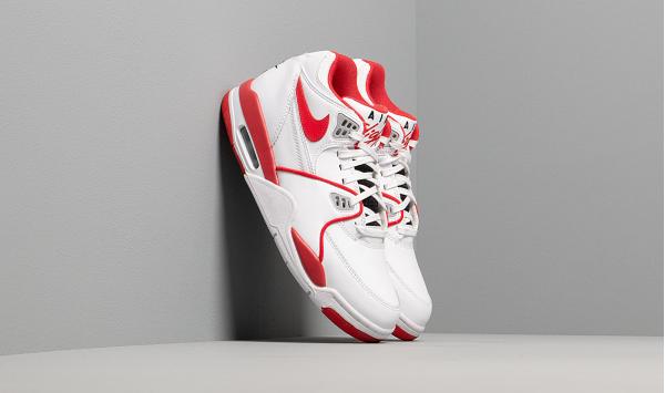 Nike Air Flight 89 Le White/ University Red-White-Wolf Grey