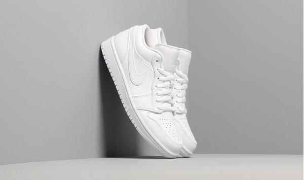 Air Jordan 1 Low White/ White-White