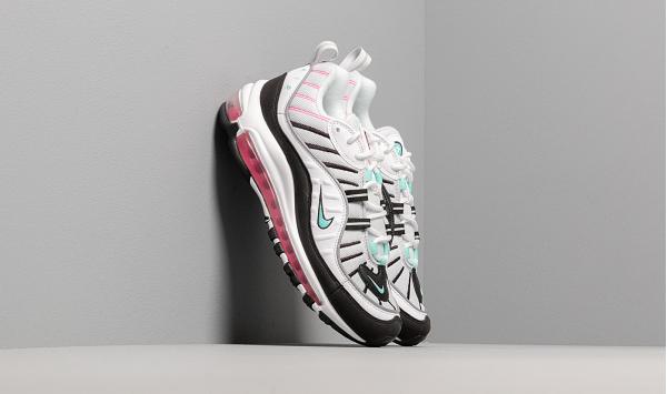 Nike W Air Max 98 Pure Platinum/ Aurora Green-Black