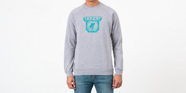 Karhu 1916 Logo Crewneck Heather Grey/ Fanfare