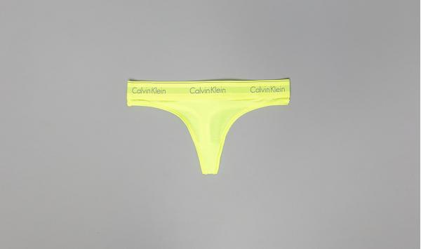 Calvin Klein Thong Caution Tape