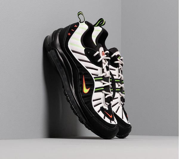 Nike Air Max 98 Platinum Tint/ Black-Electric Green