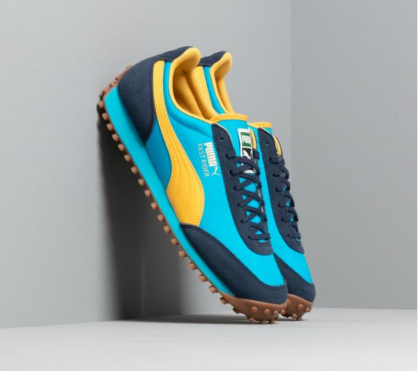 Puma Fast Rider OG Pack Hawaiian Ocean/ Spectra Yellow