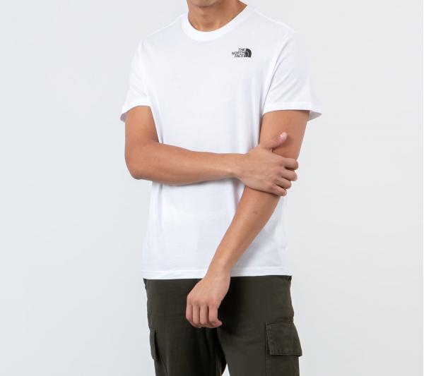 The North Face Red Box Tee White
