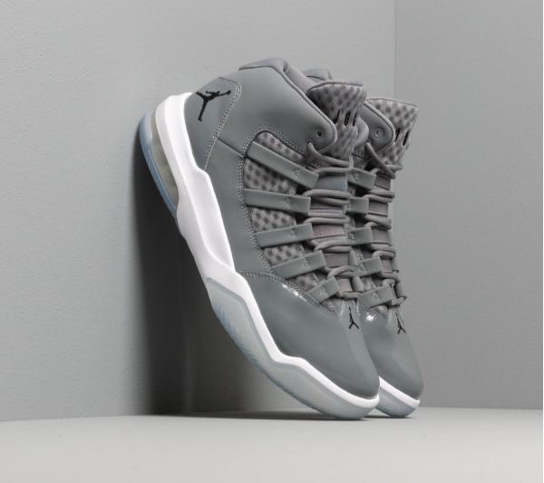 Jordan Max Aura Cool Grey/ Black-White-Clear