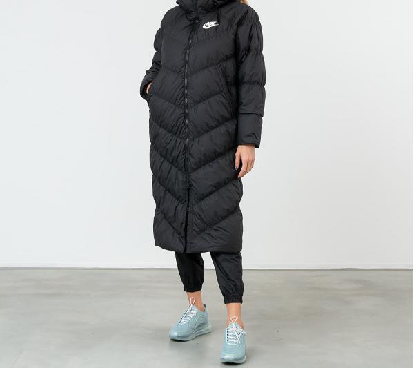 Nike Sportswear Down Fill Statement Long Parka Black/ Black/ White