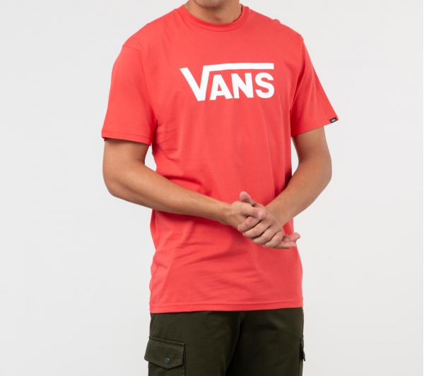 Vans Classic Tee Hibiscus/ White