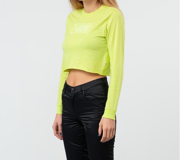 Vans After Dark Long Sleeve Cropped Tee Evening Primrose