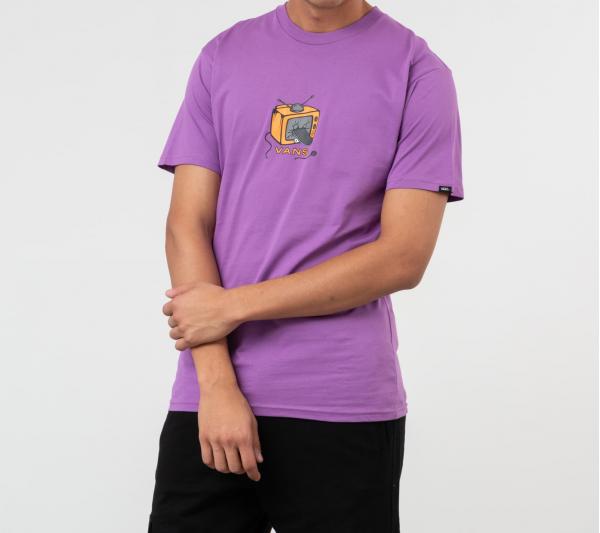 Vans Skate Tv Tee Dewberry
