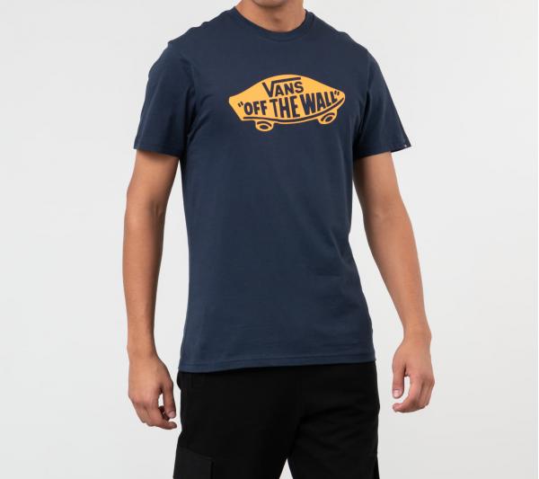 Vans Off The Wall Tee Dress Blue/ Orange