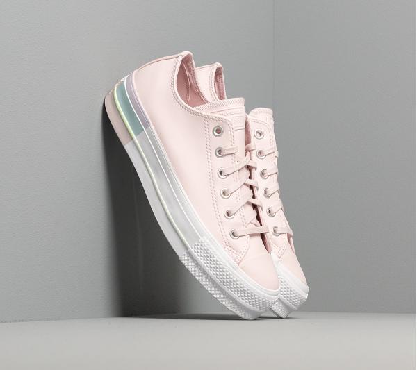 Converse Chuck Taylor All Star Lift Rainbow Midsole Barely Rose/ Polar Blue