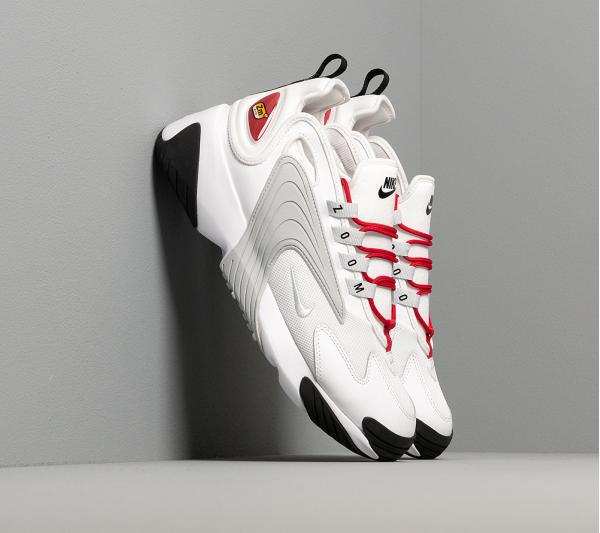 Nike Wmns Zoom 2K White/ Pure Platinum-Gym Red-Black