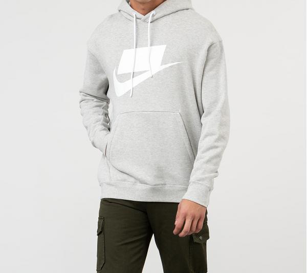 Nike Sportswear NSP Hoodie Grey Heather/ White
