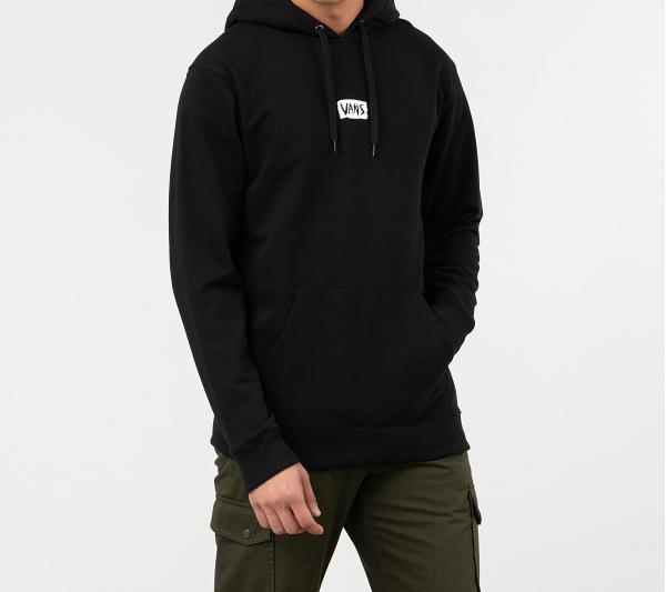 Vans Scratched Hoodie Black
