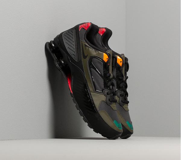 Nike W Shox Enigma Black/ Anthracite-Cargo Khaki-Gym Red