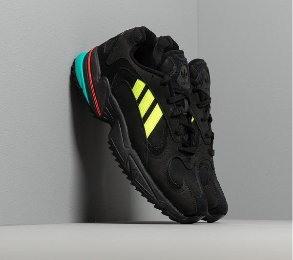 adidas Yung-1 Trail Core Black/ Solar Yellow/ Hi-Res Aqua