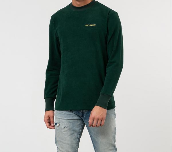 Aimé Leon Dore Fleece Long Sleeve Tee Botanical Green