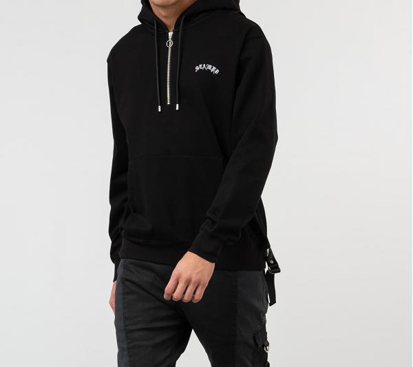 STAMPD Strapped Hoodie Black