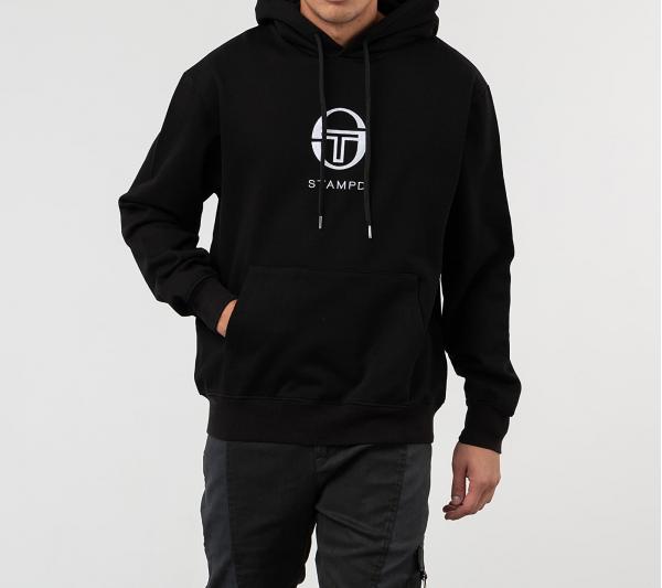 STAMPD x Sergio Tacchini Penthouse Hoodie Black