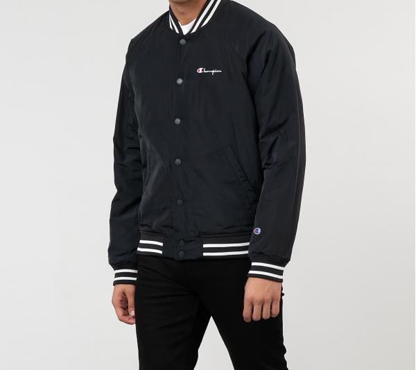 Champion Popper Track Jacket Black