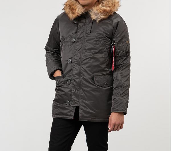 Alpha Industries Jacket Grey/ Black